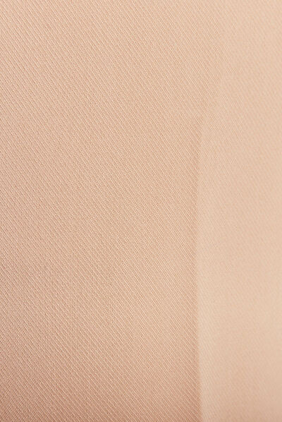 Pantalon large fluide à pinces sable femme