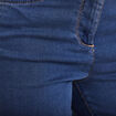 Jean magique Le L&eacute;ger coupe droite denim double stone femme