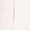 Pantalon large taille haute fluide gris clair femme