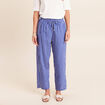 Pantalon bleu femme