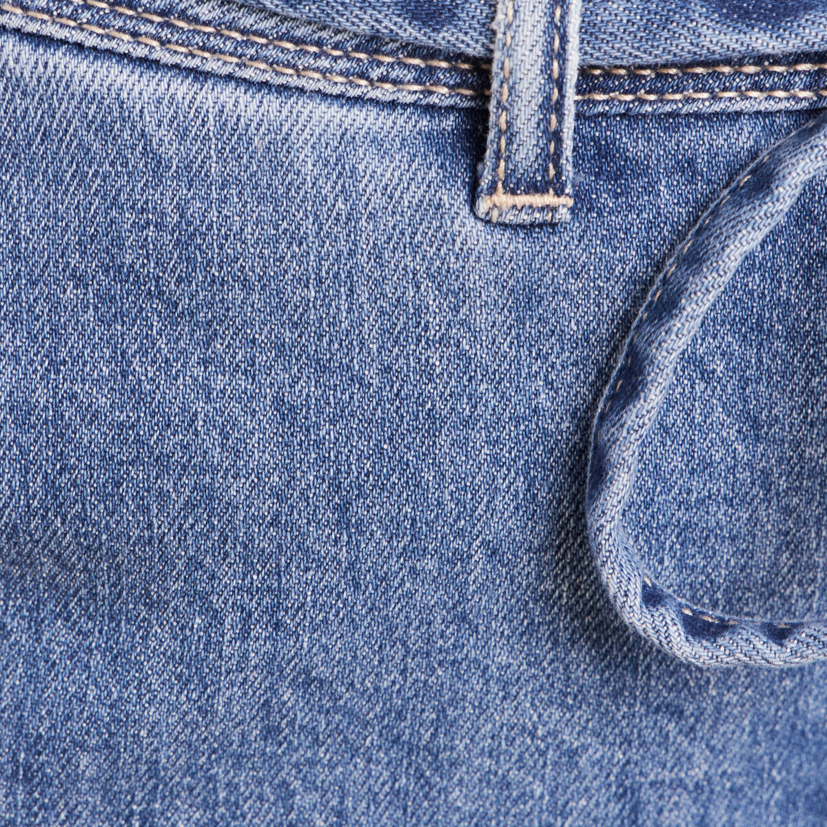 Bermuda en jean denim stone femme