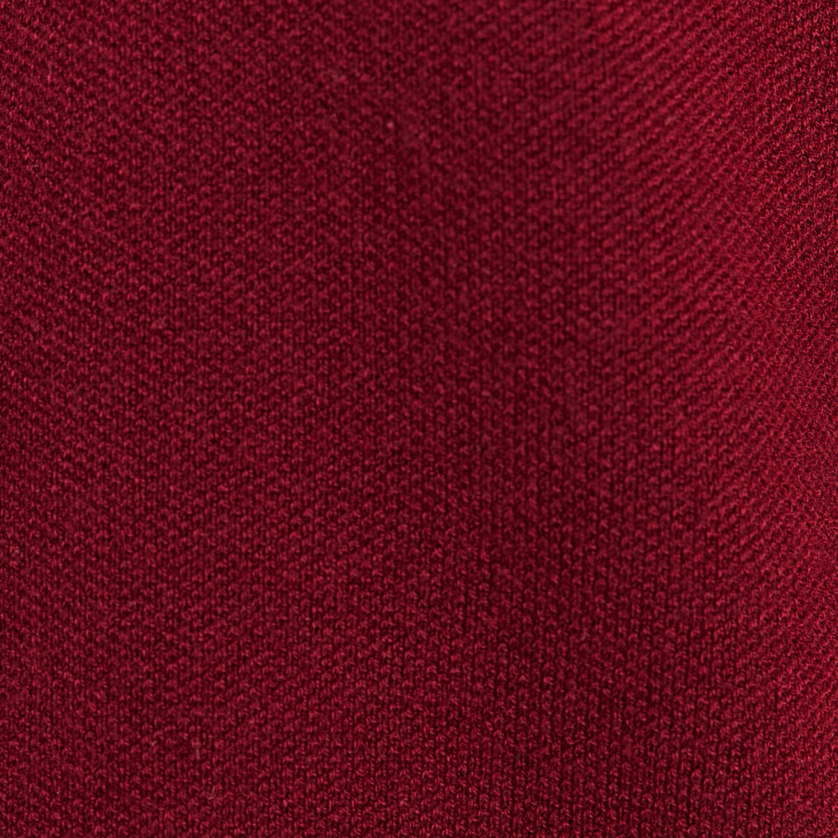 Gilet col chemise manches longues bordeaux femme