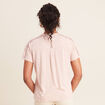 T-shirt manches courtes rose poudrée femme