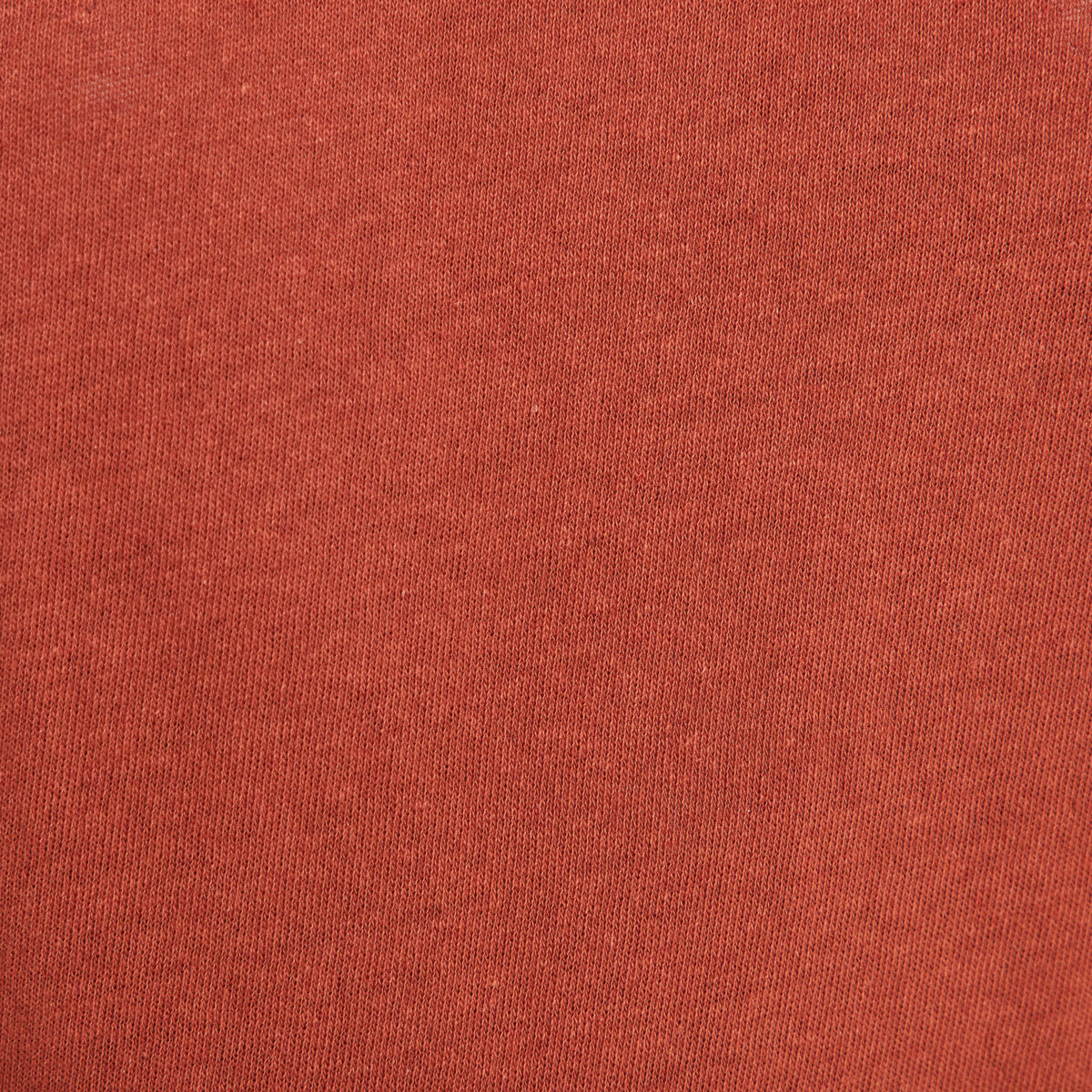 T-shirt manches courtes col en V marron foncé femme