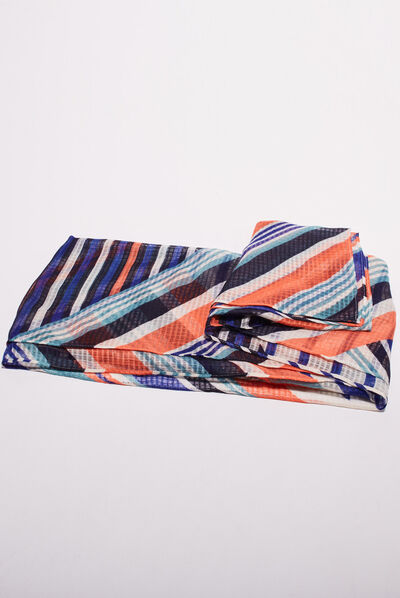 Foulard multicolore femme