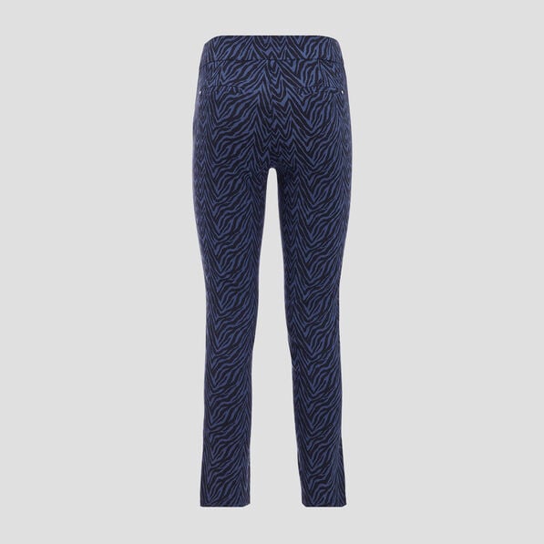 tregging avec details zippes bleu femme Tregging avec détails zippés bleu femme