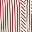 Chemise ample manches 3/4 marron femme