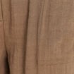 Pantalon mom 7/8&egrave;me en coton vert kaki femme