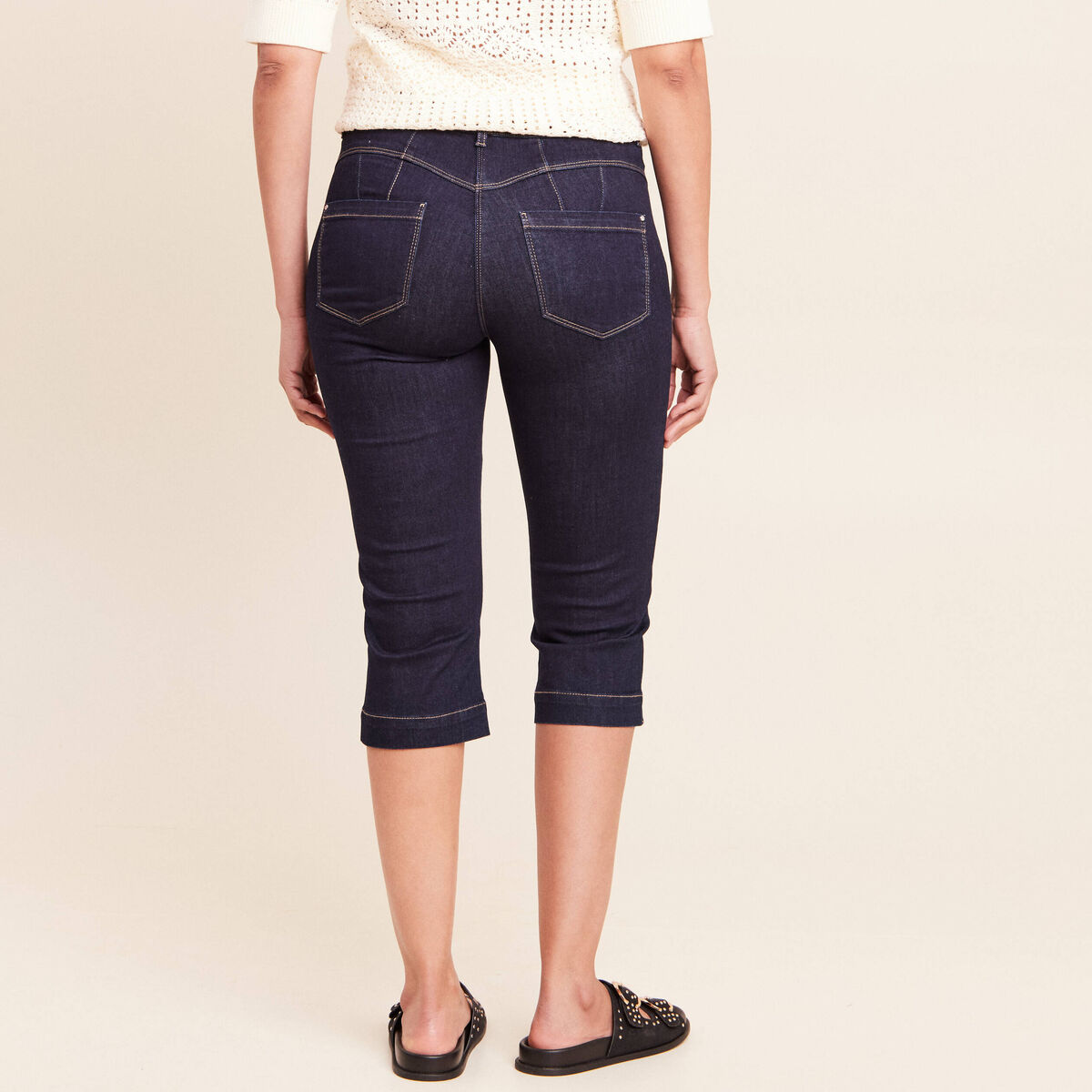 Jean denim brut femme