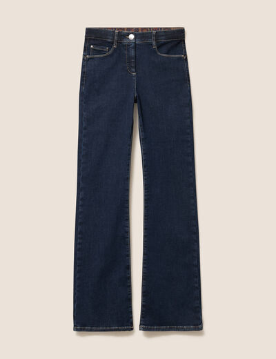 Jean magique L'Unique coupe bootcut denim brut femme