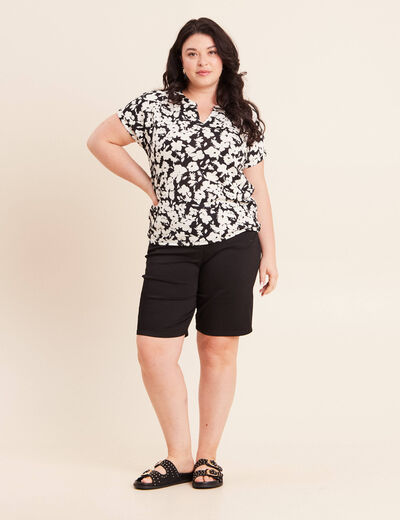 Pantalon magique le l&eacute;ger noir femme