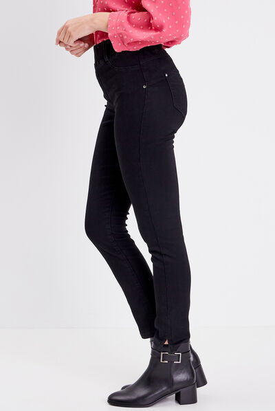 Tregging taille standard noir femme