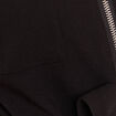 Robe courte manches courtes noir femme