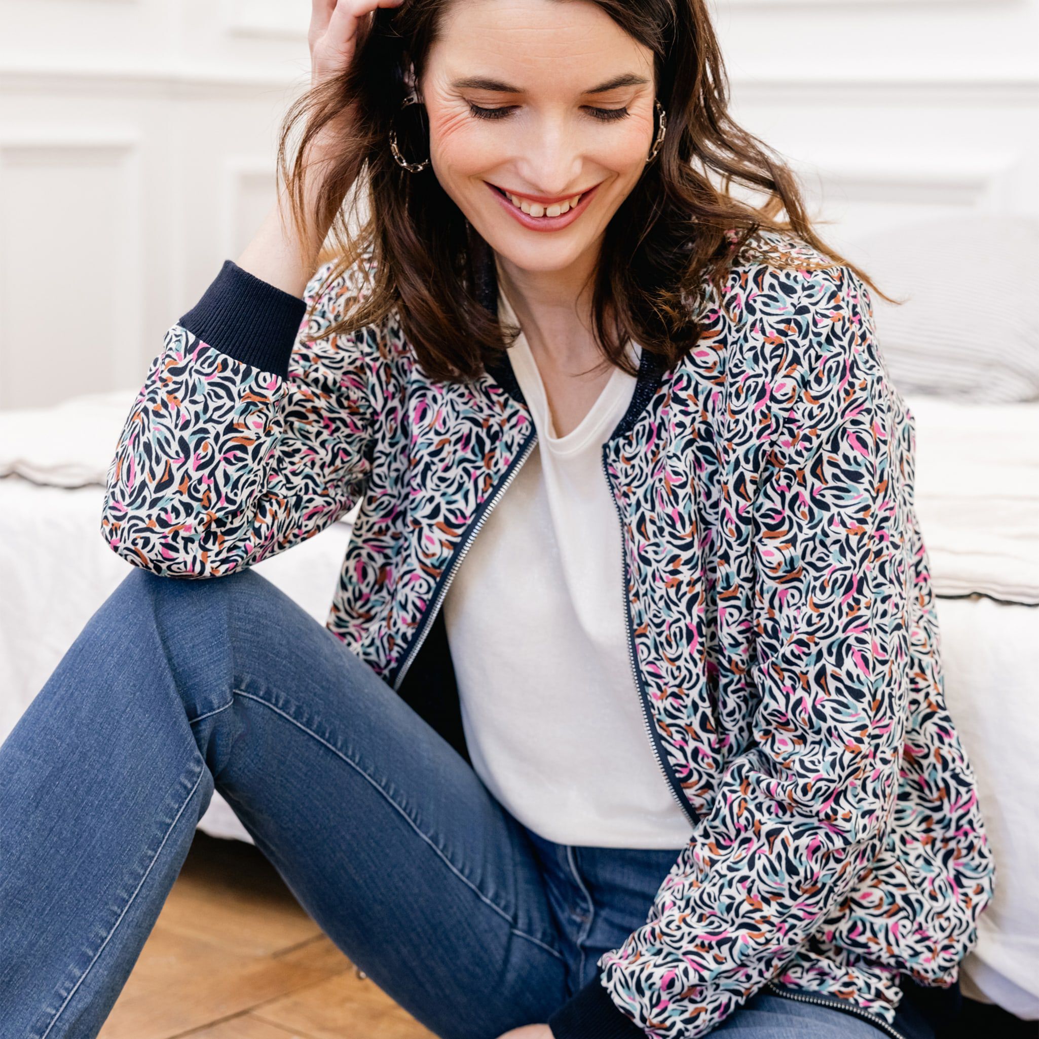 Gilets courts femme sale