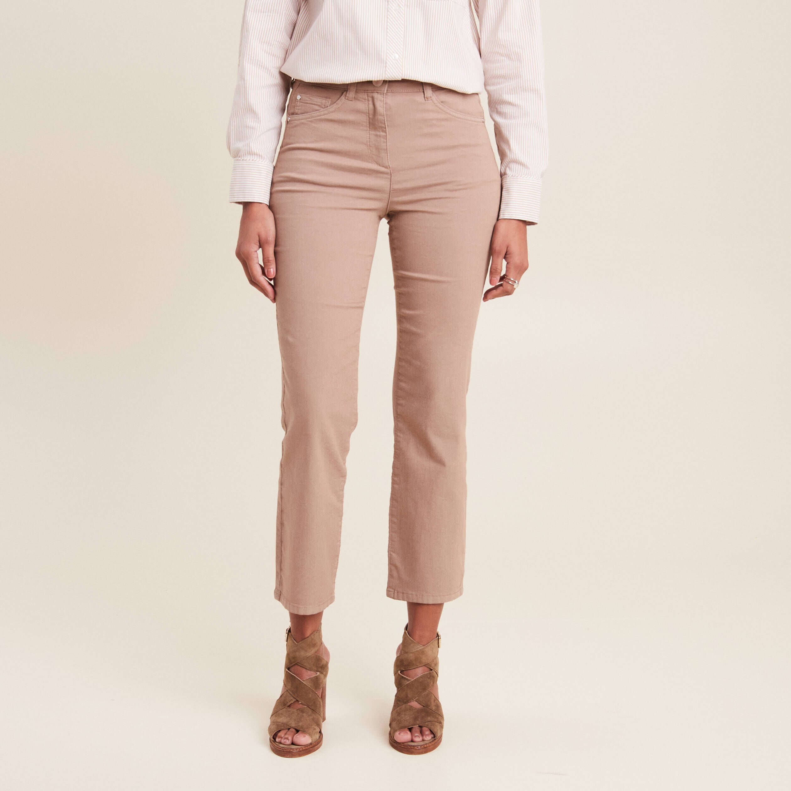 Pantalons taille haute femme taille 40 Breal