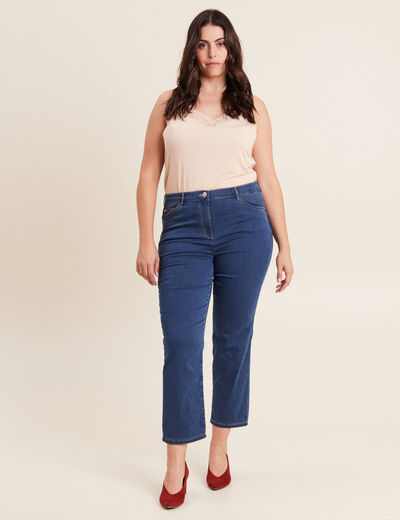 Débardeur thermo-douceur bretelles fines beige femme