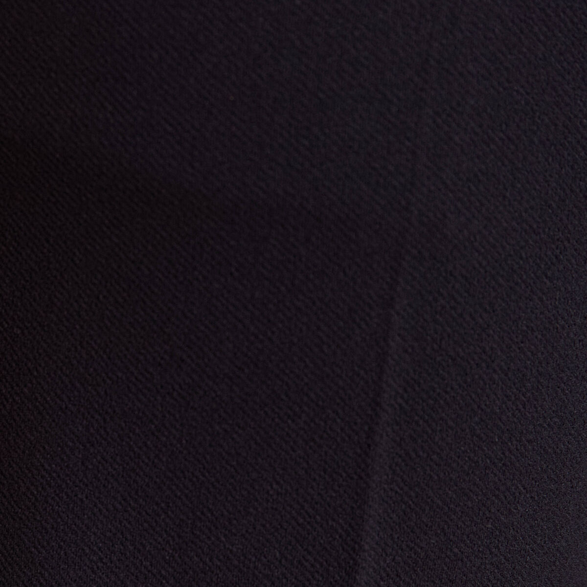 Pantalon coupe large &agrave; pinces bleu fonc&eacute; femme