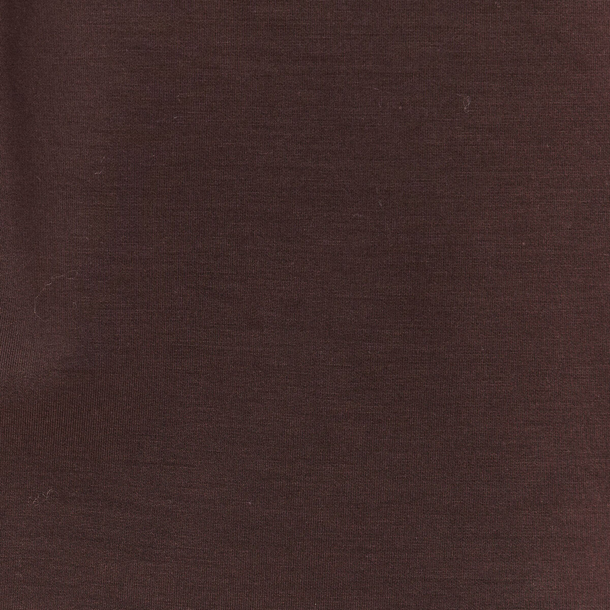T-shirt manches coudes marron fonc&eacute; femme