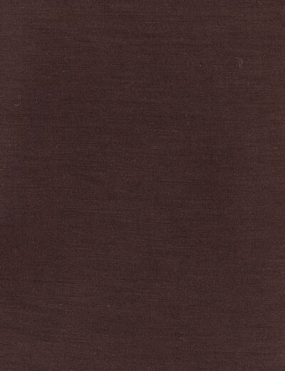 T-shirt manches coudes marron fonc&eacute; femme