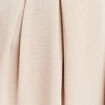 Pantalon jupe-culotte large gris clair femme