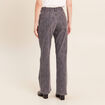 Jean bootcut longueur standard denim gris femme
