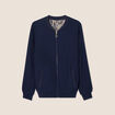 Gilet réversible esprit bomber beige femme