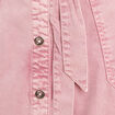 Jupe longue &eacute;vas&eacute;e rose femme