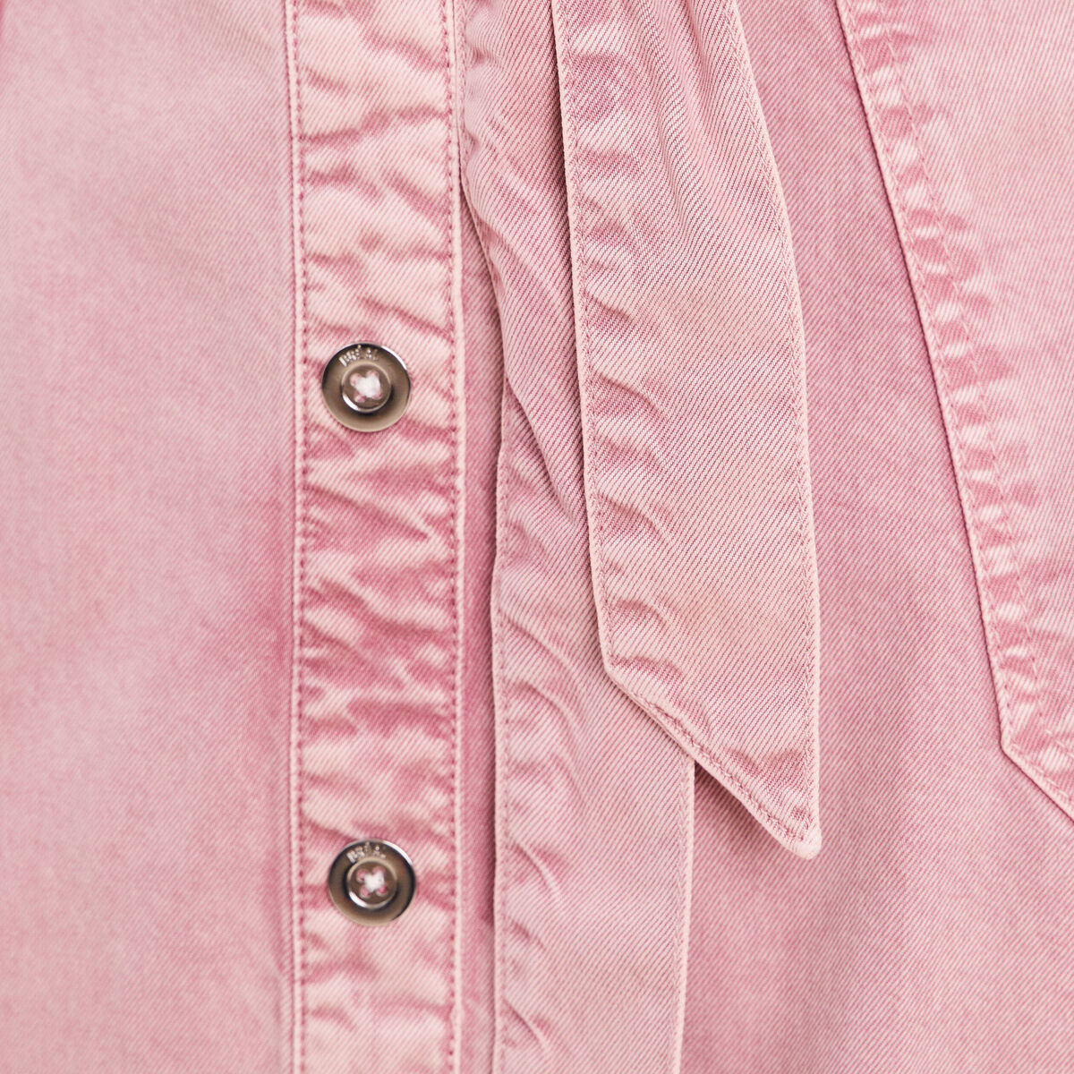 Jupe longue &eacute;vas&eacute;e rose femme