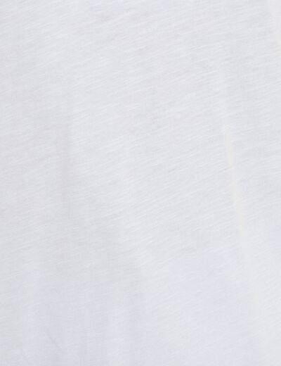 T-shirt manches courtes bleu clair femme