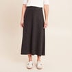 Jupe taille standard gris fonc&eacute; femme