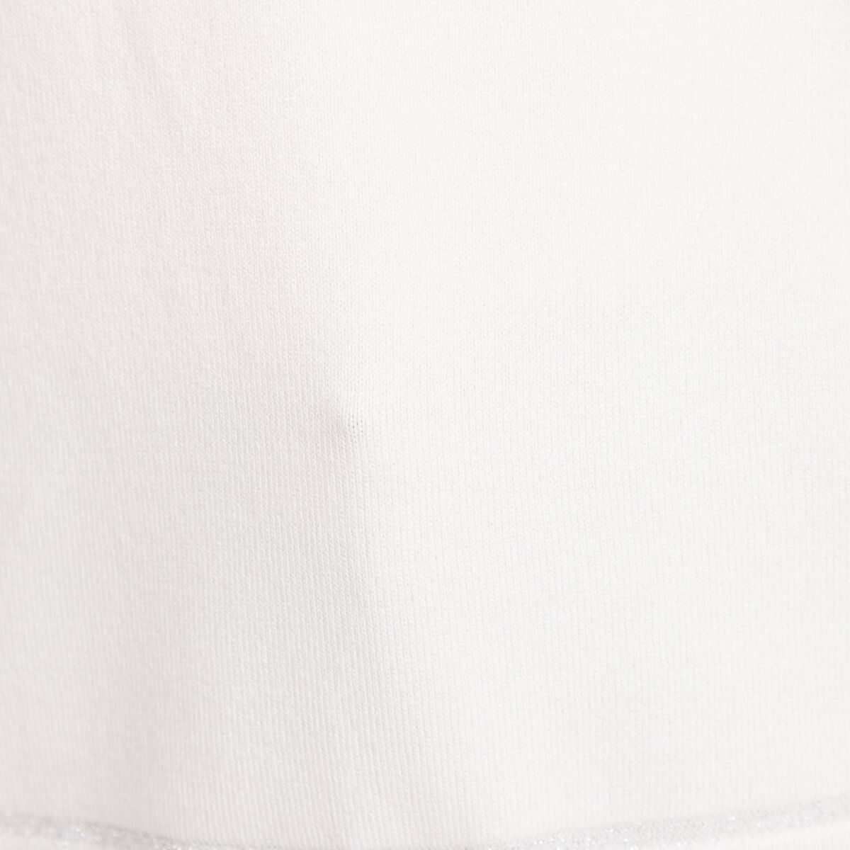 Pull col rond ecru femme