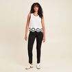 Pantalon magique Le L&eacute;ger coupe ajust&eacute;e noir femme