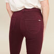 Pantalon magique Le L&eacute;ger coupe ajust&eacute;e bordeaux femme