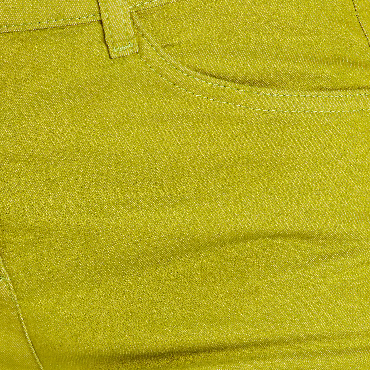 Pantacourt magique Le L&eacute;ger coupe droite vert olive femme