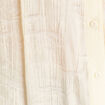 Chemise fluide manches longues jaune pastel femme