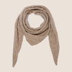 &Eacute;charpe taupe femme