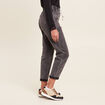 Jean ample 7/8ème denim gris femme