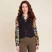 Gilet sans manches noir femme