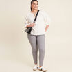 Jean magique Le L&eacute;ger coupe ajust&eacute;e denim gris femme