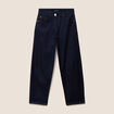 Pantalon magique Le L&eacute;ger coupe barrel denim brut femme