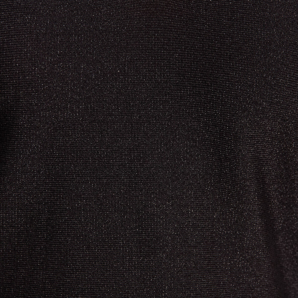 Pull manches longues noir femme