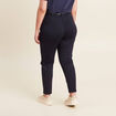 Pantalon jogging réversible bleu foncé femme
