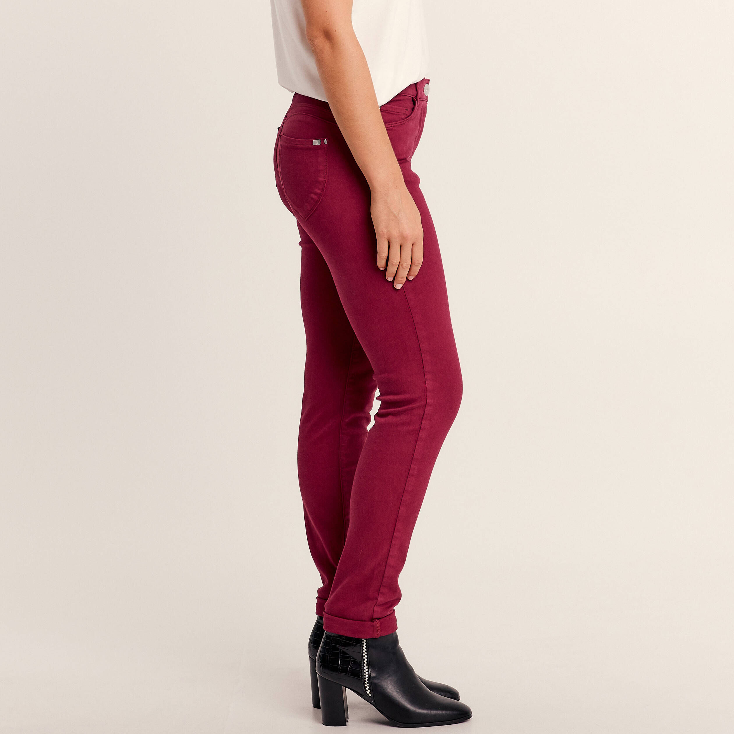 Jeans femme Rouge Breal