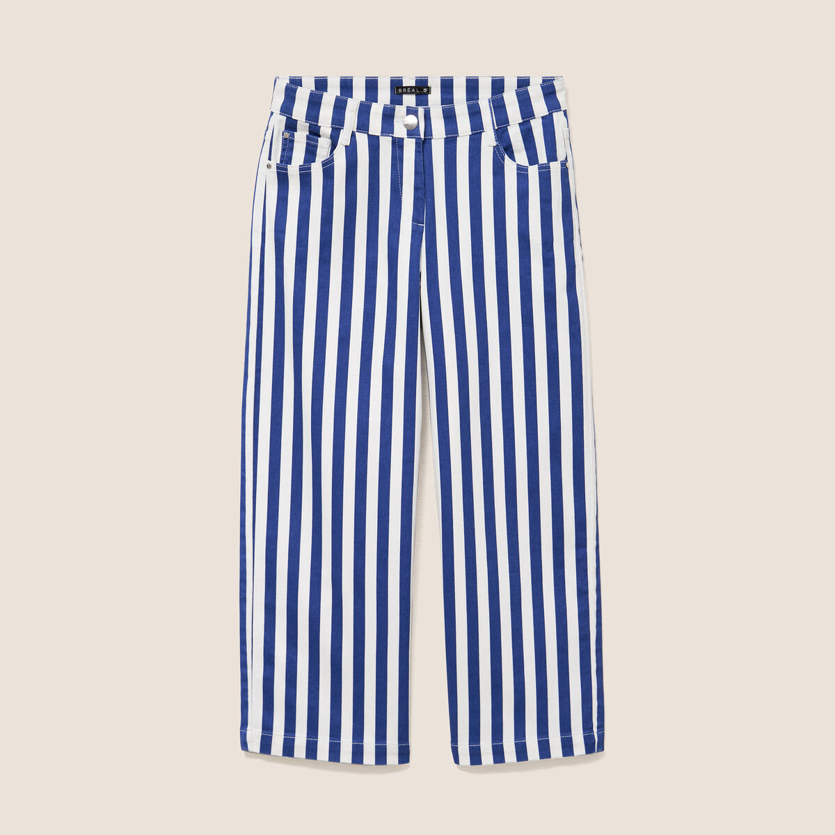 Pantalon bleu femme