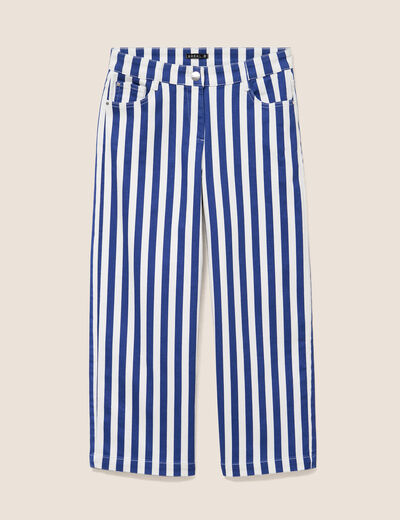 Pantalon bleu femme
