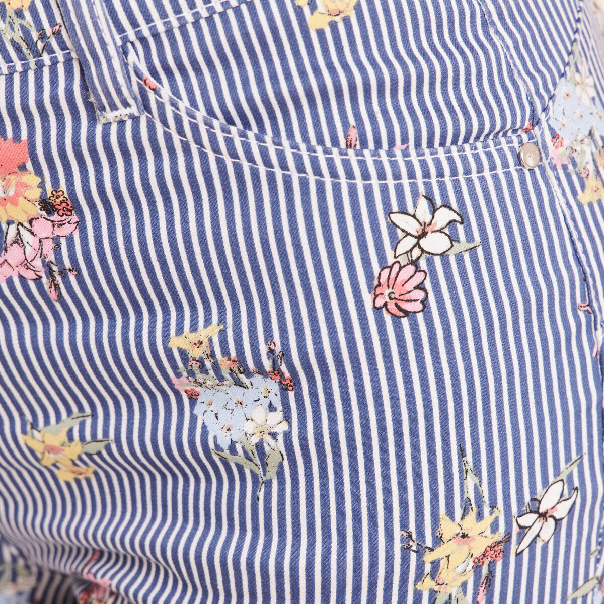 Pantalon magique Le L&eacute;ger coupe ajust&eacute;e bleu femme