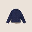 Doudoune l&eacute;g&egrave;re matelass&eacute;e bleu marine femme