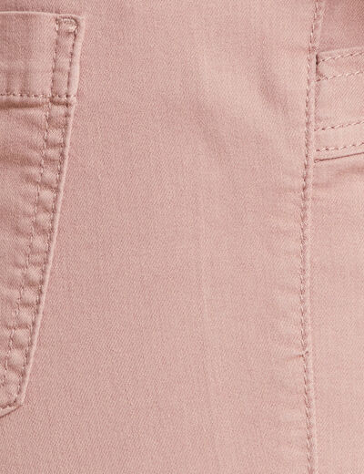 Pantalon coupe mom 7/8&egrave;me taupe femme