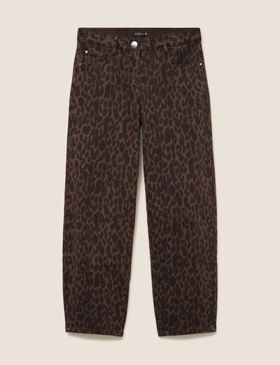Pantalon magique l'unique marron chocolat femme
