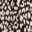 Chemise crêpe manches courtes noir femme